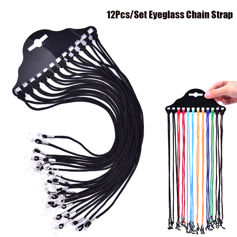 Sunglass Retainer Cord - 12/24/36PCS Cordón Multicolor para Gafas de