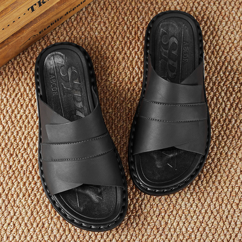 Sandalias de cuero clásicas de - Flip Flop Leather Men reseña y precio