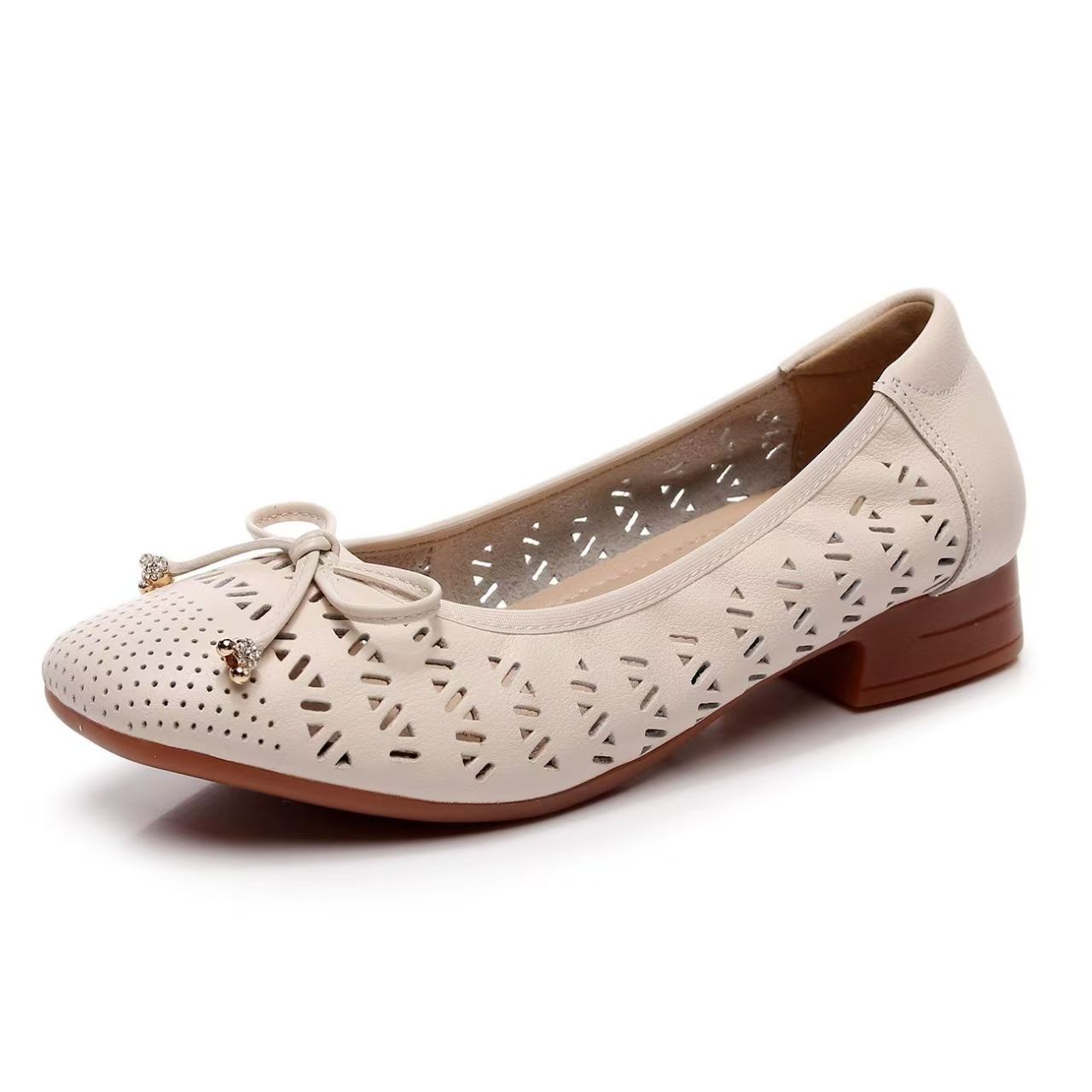 Zapatos de mujer de cuero genu - Casual Sandal Leather reseña y precio