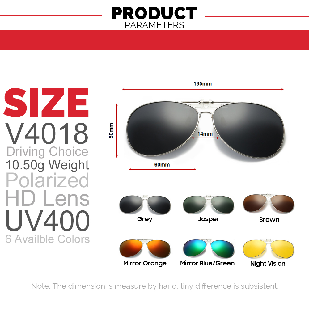 Gafas de sol con Clip de pilot - Sunglasses Aviator Polarized reseña y precio