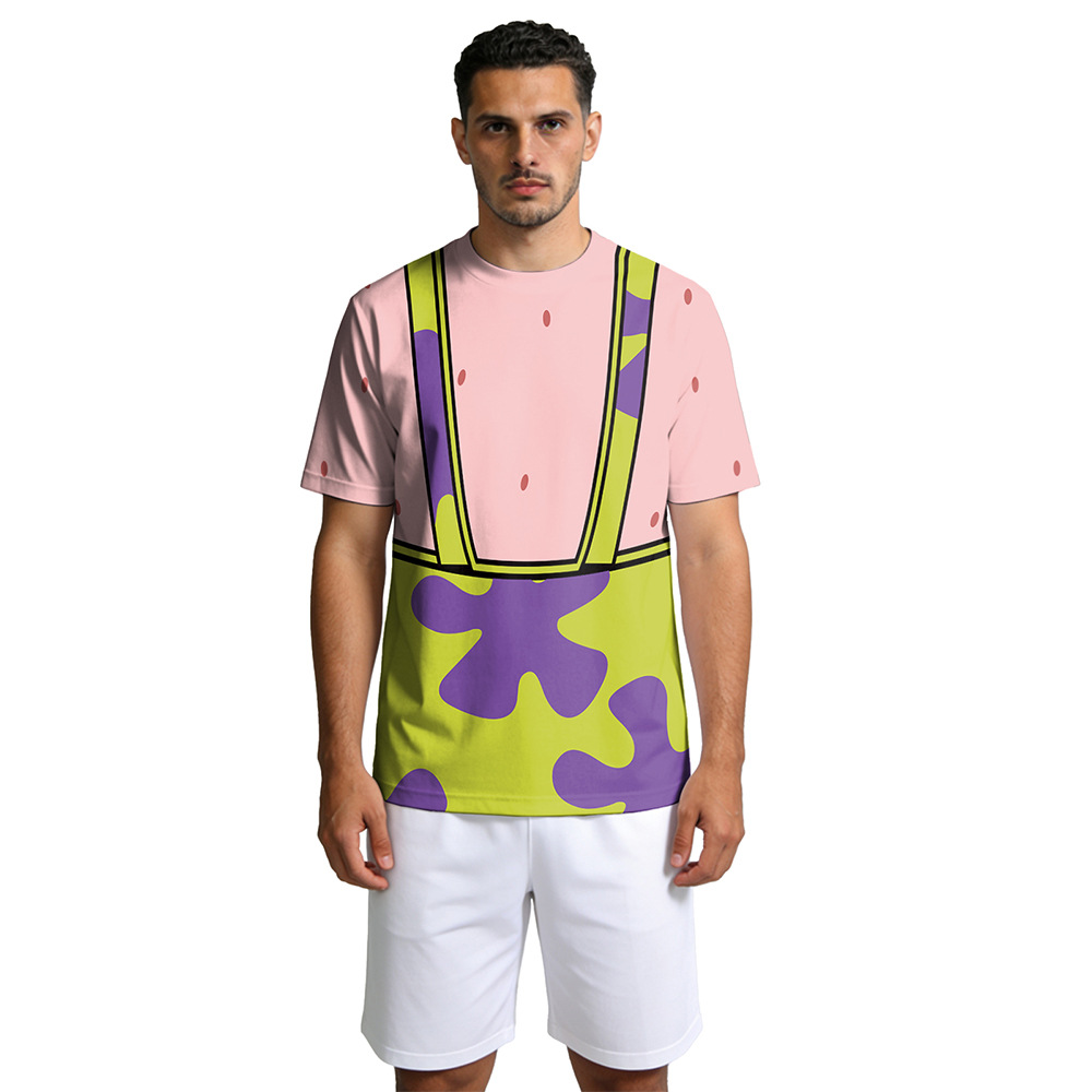 Camiseta de cosplay de Sponge  - Tee Graphic Print reseña y precio